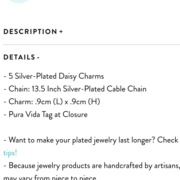 🌼Pura Vida🌼 Daisy Necklace - Picture 5 of 5